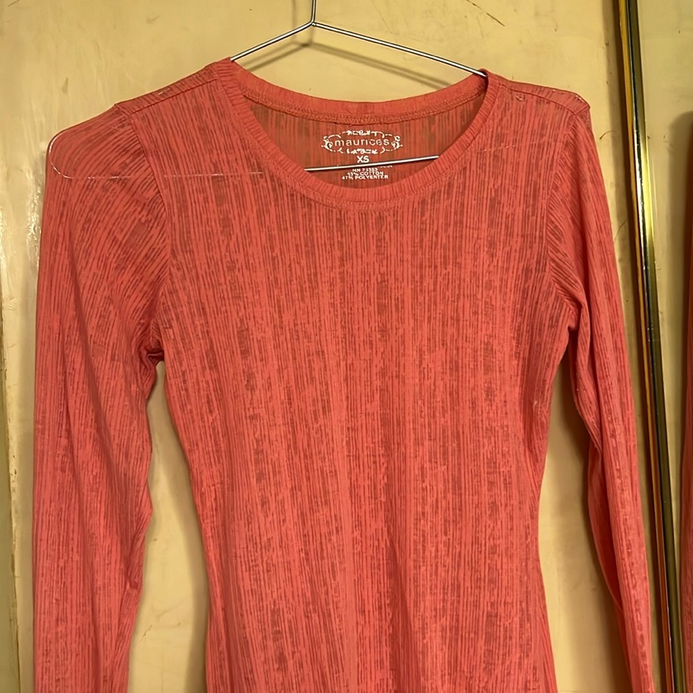 Pink Long Sleeve Top